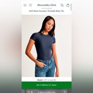 Abercrombie Seamless Baby Top